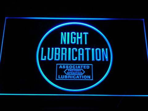 Night Lubrication LED Neon Sign